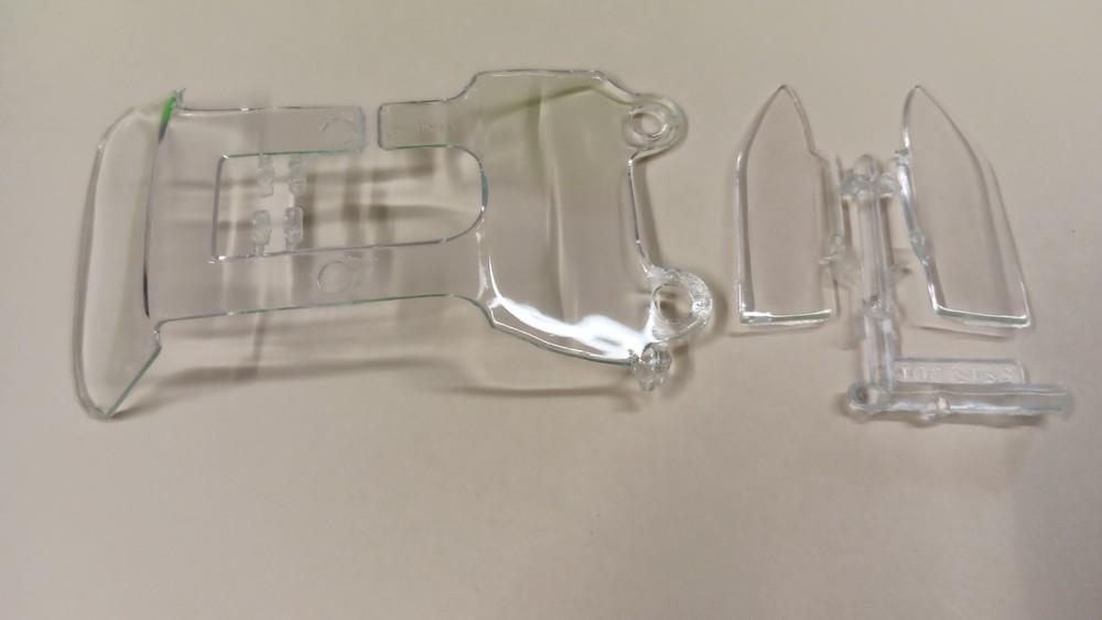 Glass Windshield 69 1969 Chevy Chevelle SS 396 1/25 AMT Door Clear Parts