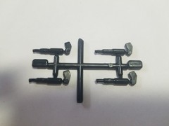 Kenworth Aerodyne Cab Over REAR SHOCK ABSORBERS from AMT 1:25 Model Kit SHOCKS