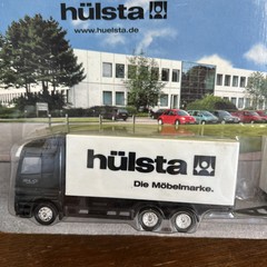 German plastic model truck trailer Replica Hulsta/SLC