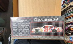 1990 AMT ERTL Citgo Thunderbird Model Car 1/24 Scale #6733 Partially Built #21