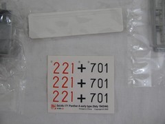 Dragon 1/35 German Sd.Kfz.171 Panther A Early Type Tank Model Kit #6160 Read!