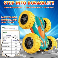 Car Toys for Ages 3-5 Boys, Push and Medium, Orange-yellow Kids’ Play Trucks