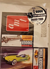 AMT Stardust Digger ‘Cuda 2008 Hobby Expo Exclusive 1 of 500 Ghost Ice Blue