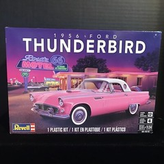 REVELL 85-4518 1956 FORD THUNDERBIRD MODEL KIT-NIB-1:24 SCALE