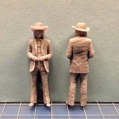 Smokey and The Bandit Figures for Diorama 1/24 1/25