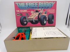 80’s Mitsuwa Japan B/O Free Buggy 1/24 The Soldier Off Road Model KIT NOS