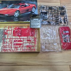 Fujimi 1/24 scale Ferrari 348 ts Plastic model kit with metal etched parts