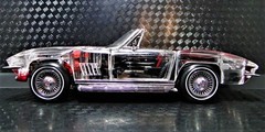 Chevrolet55Chevy57Corvette Custom Built Model1 24Concept18Hot Rod Race Car