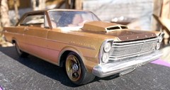 AMT 1965 Ford Galaxie 500 429 4 Speed 2dr Hardtop Built Model Car Kit Custom