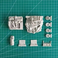 1/35 Scale Die-Cast Resin Model Assembled Kit Stug III C/D Accessories Set (N…
