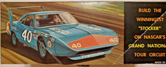 Empty Box Only! JO-HAN Roadrunner Superbird Model Car Kit. Empty Box Top only!