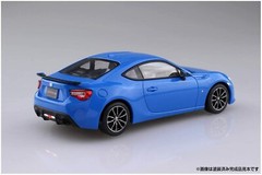 Aoshima Bunka Kyozai 1/32 The snap kit series Toyota 86 bright blue color-c
