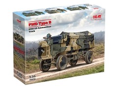 ICM 35656 – FWD Type B WWI US Ammunition Truck – 1:35 Plastic Scale Model Kit