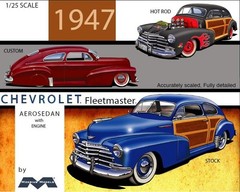 MOEBIUS 1/25 1947 Chevrolet Fleetmaster Aerosedan Car Model Kit MOE2301-NEW