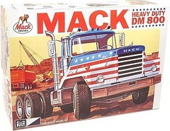 MPC Mack DM800 Semi Tractor Cab – Plastic Model Truck Vehicle Kit – 1/25 Scale