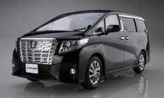 Fujimi Model 1/24 Car NEXT Series No.7 Toyota Alphard GF3.5L (Black) Color-coded