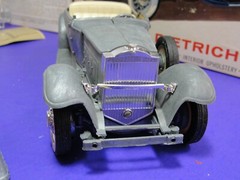 Vintage Hubley Packard Dietrich Conv. Victoria 1/22 Metal Model Kit No. 4863