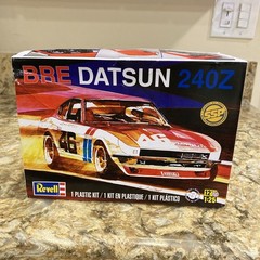 Revell BRE Datsun 240Z Pete Brock Racing John Morton 1:25 Model Kit Car Nissan
