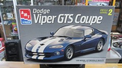 AMT Dodge Viper GTS Coupe Blue Model Kit NEW CIB FREE SHIP