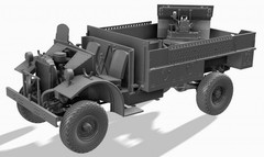 Thunder TM35306 1/35 LRDG F30 Gun Truck CMP in LRDG Service Plastic model