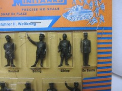 ROCO MINITANKS DBGM #271 Army Leaders of World War II Figures 1/87 HO Scale