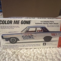 Lindberg Color Me Gone 1964 Dodge 330 Super Sport Kit # 72156 Factory Sealed