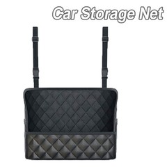 Between Car Seat Back Hanging Net Handbag Holder Organizer Storage Mesh