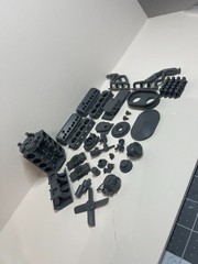 3D PRINTED 426 HEMI PRO STOCK ENGINE WITH ENGINE STAND MODEL KIT *MADE IN USA* !
