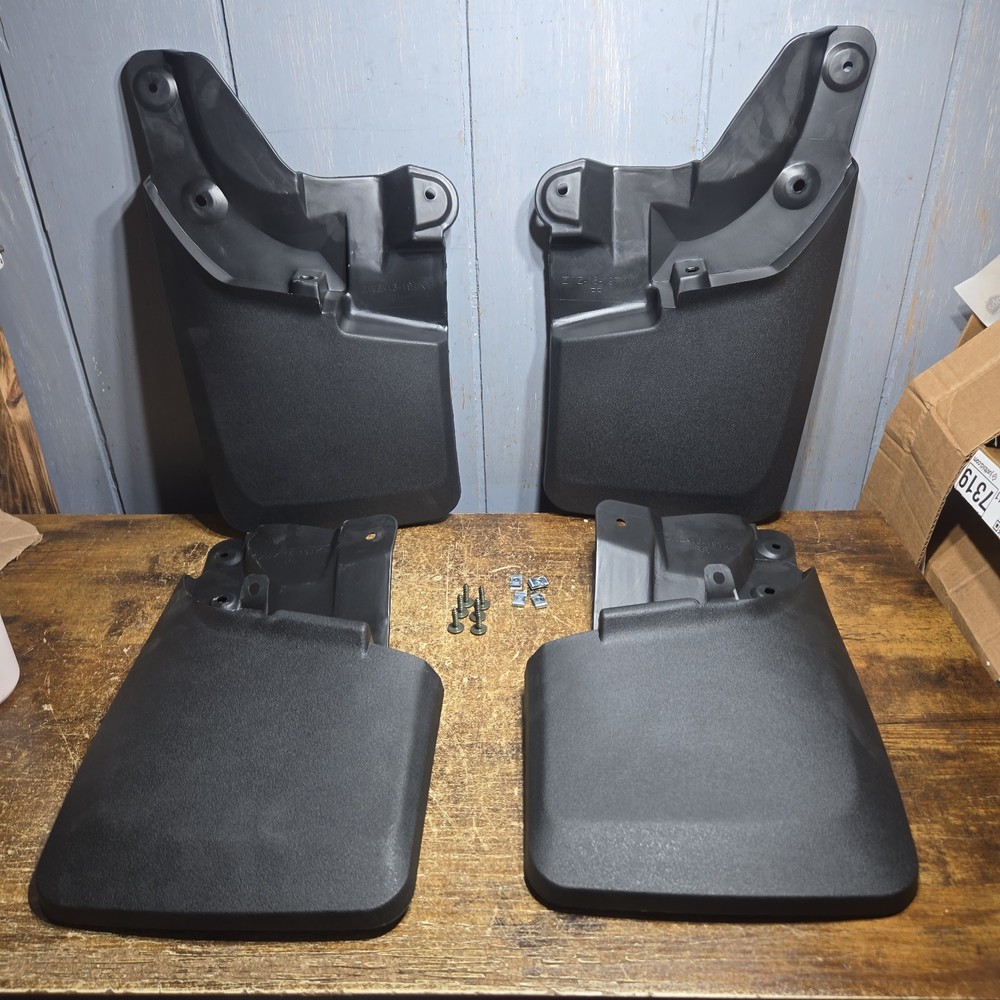 Mud Flaps for Toyota Tacoma 2016-2023, No Drilling Required Splash Guards with H