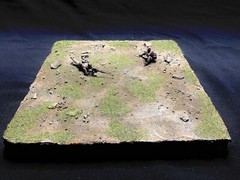 1/35 Scale Military Diorama Base Terrain Display Model Soldiers Figures Diecast
