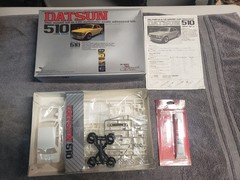 Vintage ’70 Datsun 510 Union Adv. Model Kit. The Mem. Col. NOS. High Quality Kit