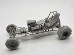 Mud Dragster 4×4 Fully Detailed 1/25 Scale Model Kit