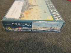NOS MODEL KITS ERTL US M4-A1 SHERMAN CALLIOPE + REVELL USS IOWA BATTLESHIP LOT-2