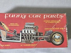 Vintage 1/25 JO-HAN MUSTANG “DIGGER” FUNNY CAR GC-2100 NOS FACTORY SEALED 1970S