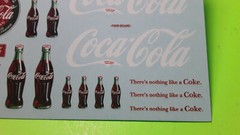 40 Ford Sedan Delivery 1940 1/25 Waterslide Decal Sheet Vintage Coke Coca Cola