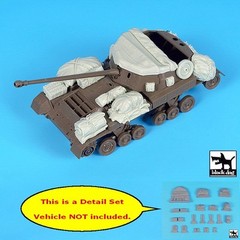 Black Dog 1/35 Stowage & Accessories for SP 17pdr A-T Gun Archer (Tamiya) T35300