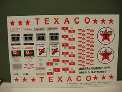 MRC – 1/24 – 1988 – Texaco Service Station From 60’s – #1501 – Open / Complete