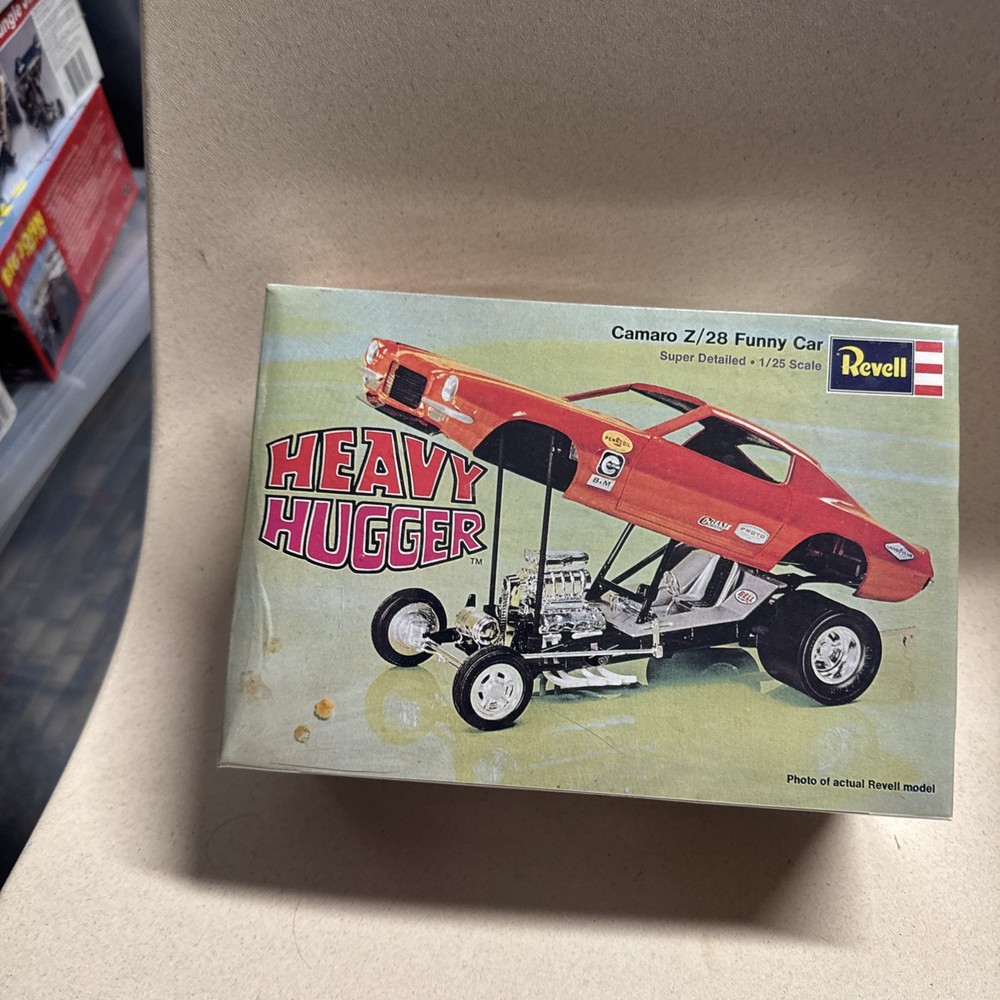 Revell Heavy Hugger Camaro Funny Car Drag F/C Kit # H-1342 Sealed