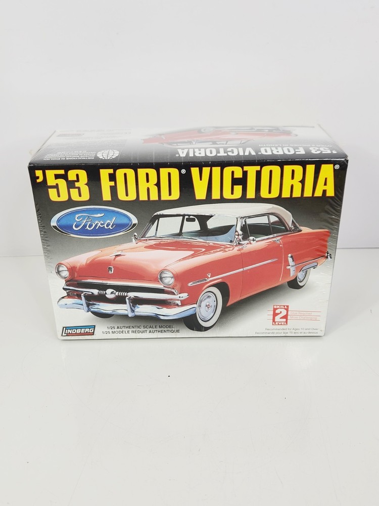 Lindberg RED ’53 FORD VICTORIA 1:25 SEALED MODEL KIT Skill Level 2, #72172