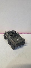 Built & Painted 1/35 WWII US Army M20 Armored Utility Car Tank Model Assembled