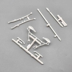 MPC 1/25 1977 Dodge Stepside Pickup Warlock Parts Kitbash Misc Suspension
