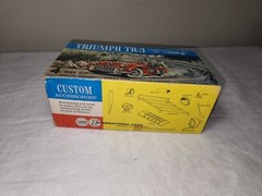 Vintage 1960 Hubley 1/24 Triumph TR-3 Customizing 4-Way Kit Box Only