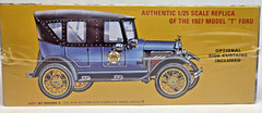 AMT Vintage Police Car 1/25 Scale Model Car Kit #1182 /12 1927 Model T Ford