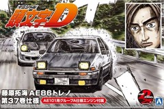 Aoshima Bunka Kyozaisha Initial D No.6 Takumi Fujiwara AE86 Trueno Volume 37 Spe