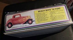 vint 1989 Monogram 1:24 Model BEACH BOYS ROCKIN’ RODS Li’l DEUCE COUPE OPEN BOX
