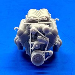 Chevy 632 Supercharged Big Block BBC Engine 1/24 1/25