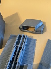1:25 School Bus Race Car Transporter 3d Printed