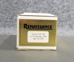 Renaissance 1/43 Scale Kit Ferrari 500 Testa Rossa Sebring 1959 Ref 43/31 B