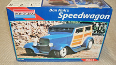 Monogram 7606 Dan Fink’s Custom Speedwagon Plastic Self-Assembly Kit Unbuilt1/25