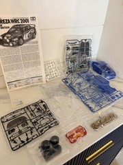 Tamiya 1/24 Subaru Impreza WRC 2001 Rally Of Great Britain Open Box SEALED BAGS!